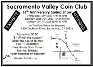 Coin Show Sacramento 2023